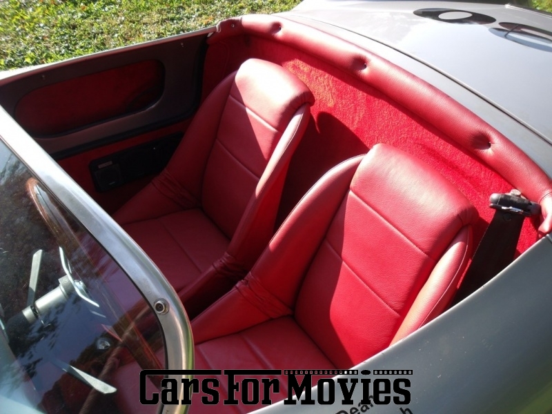 CarsForMovies | Porsche 550 Spyder Replica 1991 Deutschland Silber Rot Zivilfahrzeug Cabrio Bayern 3030 Nachbau Sportwagen